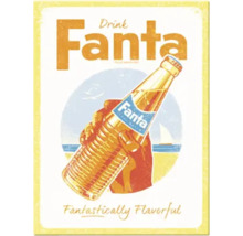Fanta Getränk Flasche im Vintage Stil