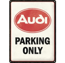 Audi Logo Parkplatzschild