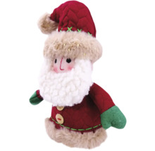 Weihnachtsmann Dekofigur mit roter Mütze und weißem Bart