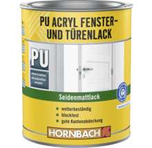 Dose PU Acryl Fenster und Türenlack seidenmatt von Hornbach