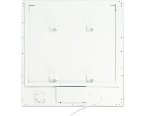 Rückseite einer LED-Platte mit Rahmen