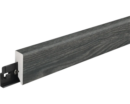 Fußleiste mit Clip-Befestigung