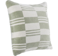 Dekokissen mit Streifen- und Karomuster