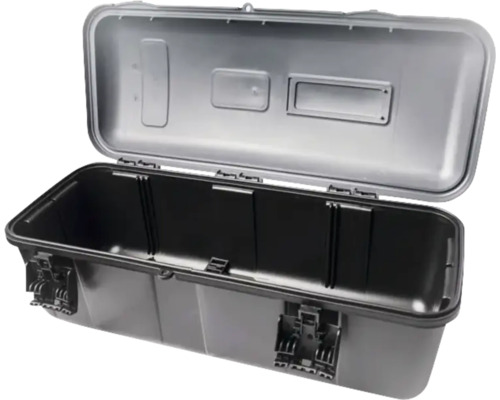 Geöffnete Werkzeugkiste für den Transport und die Aufbewahrung von Werkzeug