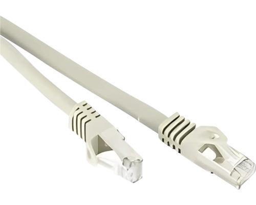 Datenkabel RJ 45 Patchkabel CAT 7 600 MHz 10 m grau 1 Stk.