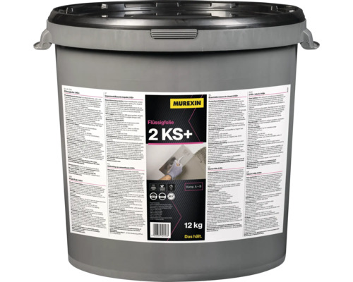 Murexin Flüssigfolie 2KS+ 12 KG Murexin Flüssigfolie 2 KS+ im Eimer, 12 kg