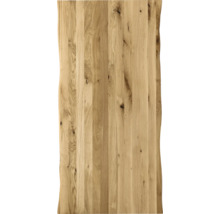 Holzplatte aus Eiche mit Baumkante