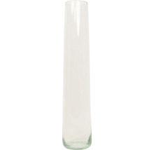 Schmale Vase aus Glas