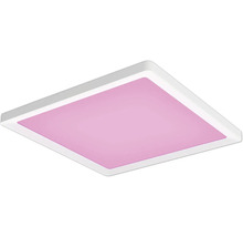 Quadratische Deckenleuchte mit Lichtfläche