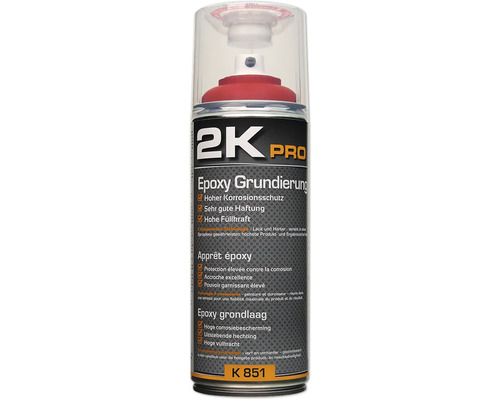 Sprühlack 2K PRO EPOXY Grundierung rotbraun 400 ml