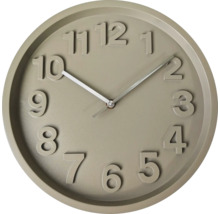 Wanduhr mit erhabenen Ziffern