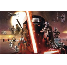 Illustration mit Star Wars Charakteren