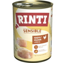 Rinti Sensible Hundenassfutter mit Huhn und Reis in Dose