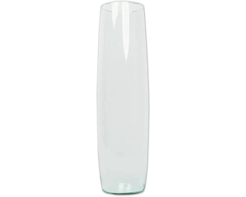 Blumenvase Glas 11 x 11 x 50 cm farblos