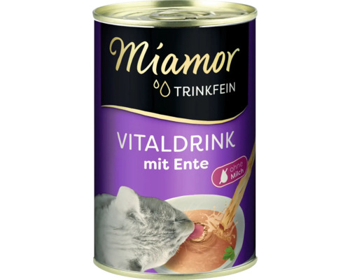 Katzengetränk Miamor Trinkfein Ente 24x135 ml Katzengetränk Miamor Trinkfein Ente 24x135 ml