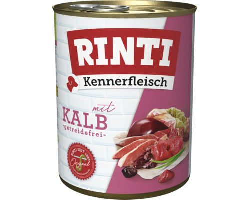 Hundefutter nass Rinti Kalb 800 g Hundefutter nass Rinti Kalb 800 g