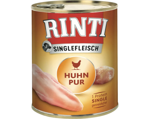 Rinti Hundefutter Singlefleisch Huhn Pur in Dose