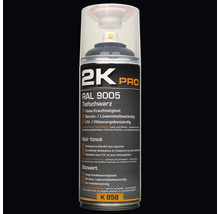 2K Pro Sprühlack RAL 9005 Tiefschwarz