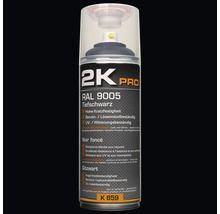 2K Pro RAL 9005 Tiefschwarz Lackspraydose