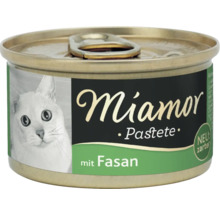 Miamor Feine Pastete mit Fasan Katzenfutterdose