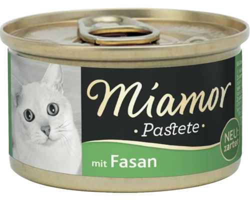 Katzenfutter nass Miamor Pastete Fasan 85 g Katzenfutter nass Miamor Pastete Fasan 85 g