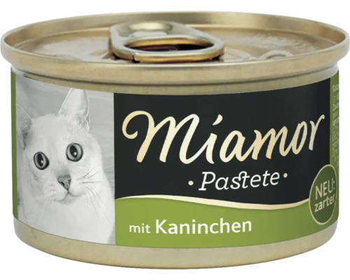 Katzenfutter nass Miamor Pastete Kaninchen 85 g Katzenfutter nass Miamor Pastete Kaninchen 85 g