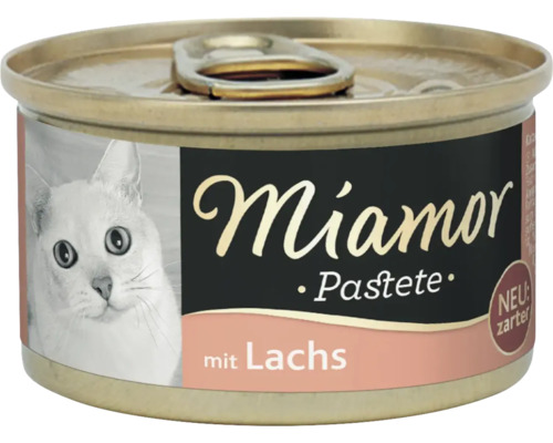 Katzenfutter nass Miamor Pastete Lachs 85 g Katzenfutter nass Miamor Pastete Lachs 85 g