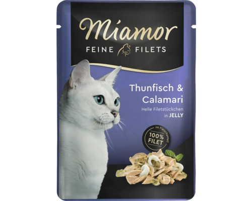 Katzenfutter nass Miamor Thunfisch & Calamari 100 g Katzenfutter nass Miamor Thunfisch & Calamari 100 g