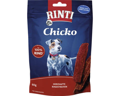 Hundesnack Rinti Extra Chicko Rind 60 g
