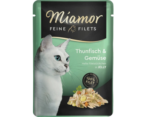 Katzenfutter nass Miamor Thunfisch & Gemüse 100 g Katzenfutter nass Miamor Thunfisch & Gemüse 100 g