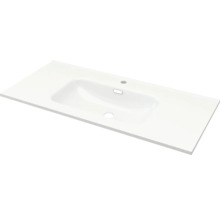 Waschtischplatte mit eingelassenem Waschbecken