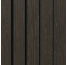 Holzfassade mit Nut- und Federprofil