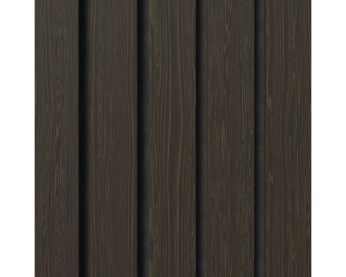 Holzfassade mit Nut- und Federprofil