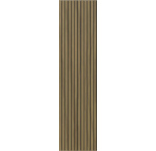 Holzpaneel mit Lamellenoptik für die Wandgestaltung