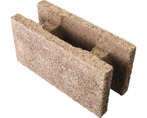 Holzbetonstein für den Bau