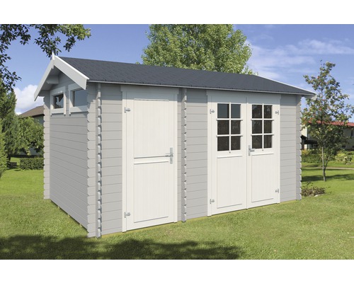 Gartenhaus mit Fenster und Doppeltür aus Holz