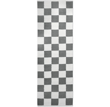 Langflor-Teppich mit Schachbrettmuster