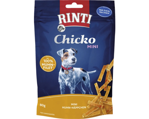 Hundesnack Rinti Extra Chicko Mini Huhn 80 g