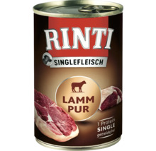 Rinti Singlefleisch Hundefutter, Sorte Lamm Pur in Konservendose