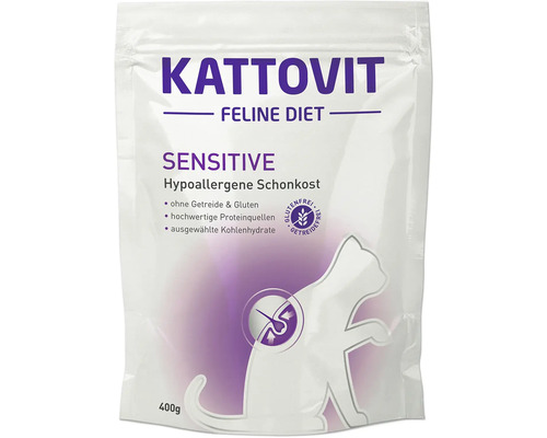 Katzenfutter trocken Kattovit Sensitiv 400 g