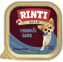 Rinti Gold Mini Hundefutter mit Huhn und Gans, 100 Gramm