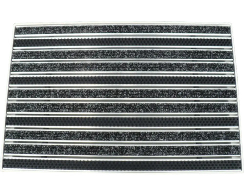 Fußabstreifkasten Wolfa 60x40x7 cm inkl. Rips-/ Bürsteneinlage Fußabstreifkasten Wolfa 60x40x7 cm inkl. Rips-/ Bürsteneinlage