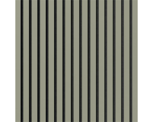 Wandpaneel mit Lamellenstruktur