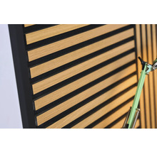 Akustikplatte mit Holzlamellen für Schallabsorption