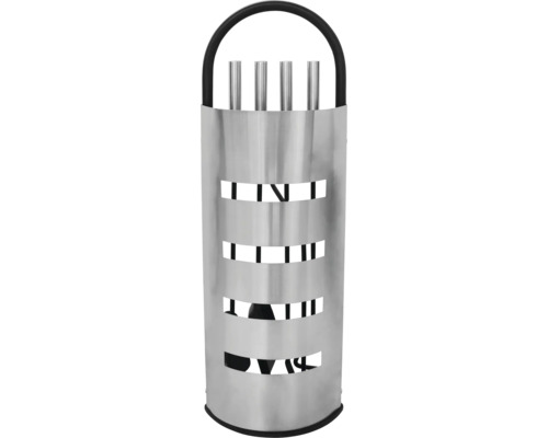 Kaminbesteck-Set im Halter