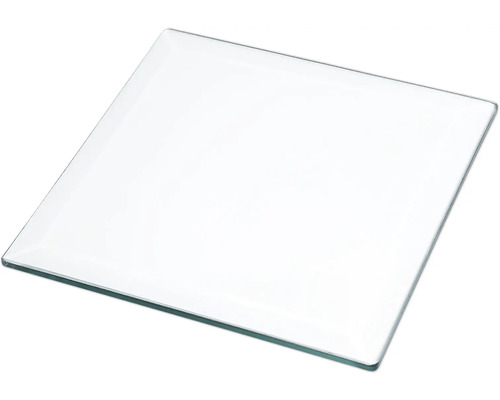 Quadratische Glasplatte