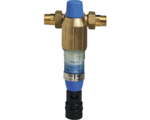 Wasserfilter mit Anschlüssen