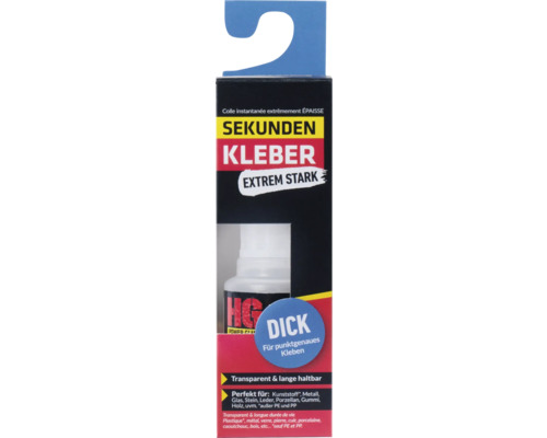 Herlitz Sekundenkleber Gel – 3 G In Metalltube, Cyanacrylat, Für Fast Alle Materialien