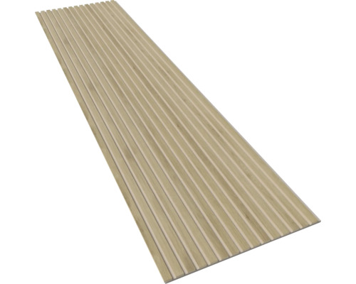 Holzpaneel mit gerillter Oberfläche