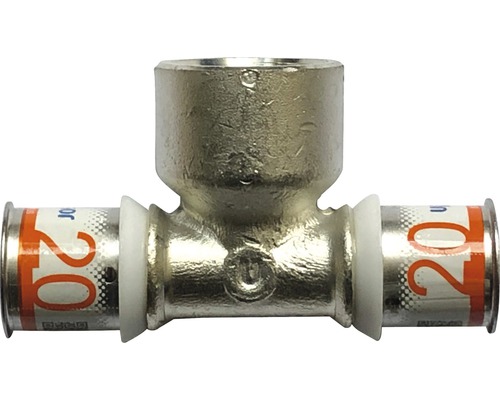 Press-T-Stück Uponor IG 20x3/4"x20 mm Press-T-Stück Uponor IG 20x3/4"x20 mm